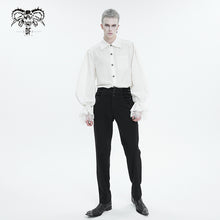 Load image into Gallery viewer, PT217 Gothic pattern leather fake belt men's trousers