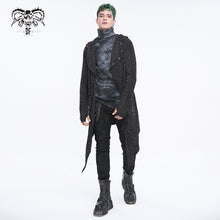 Load image into Gallery viewer, CT21801 Dark punk hooded knitted men's jacket