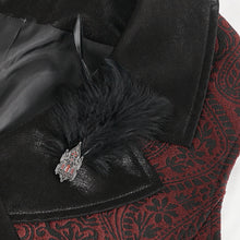 Load image into Gallery viewer, WT07801 Gothic embroidered contrasting colors vest