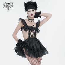 Load image into Gallery viewer, SX023 Organza maid sexy dress underwear