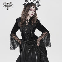 Load image into Gallery viewer, CT277 Gothic Bat-Wing Stand-Collar Tailcoat