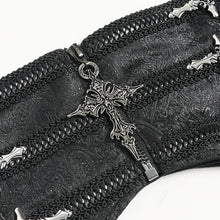 Load image into Gallery viewer, AS291 Gothic Glossy Jacquard Cross Belt