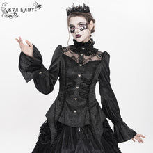 Load image into Gallery viewer, ESHT017 long-sleeved tree branch jacquard shirt