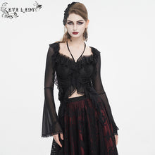 Load image into Gallery viewer, ETT031 One shoulder halter neck strappy top