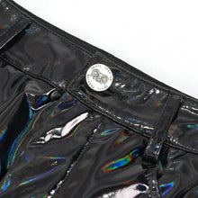 Load image into Gallery viewer, SKT174 Symphony Glazed Leather Lace Up Skirt