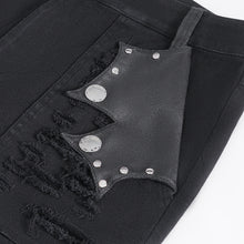 Load image into Gallery viewer, PT247 Punk ripped tassel men pants