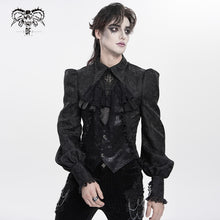 Load image into Gallery viewer, AS27201 Branch patterned rose mesh gothic bow tie