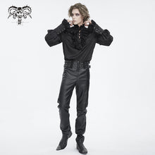 Load image into Gallery viewer, PT243 High waist twill gothic pants for men