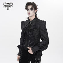 Load image into Gallery viewer, SHT15301 Faux Two-Piece Paisley Gothic Shirt
