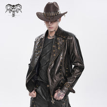 Load image into Gallery viewer, CT285 Punk-Style Faux Leather Short Jacket