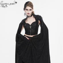 Load image into Gallery viewer, ECT013 extra long raglan sleeve cropped jacket