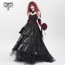 Load image into Gallery viewer, SKT243 Center front floral suspender dress