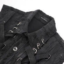 Load image into Gallery viewer, WT088 Punk ripped woven vest