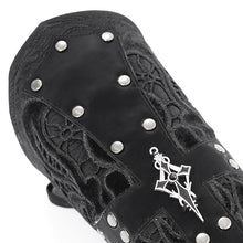Load image into Gallery viewer, GE039 Gothic Men Cross pattern leather wristband