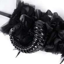 Load image into Gallery viewer, AS190 Black devil horn women cosplay hairpin headband