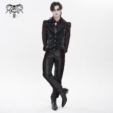 Load image into Gallery viewer, PT29802 Gothic Non-Stretch Patterned Leather Trousers