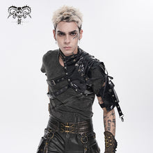 Load image into Gallery viewer, AS281 Punk-Style Glossy Leather Half-Shoulder Armor