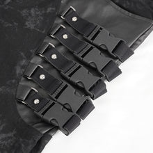 Load image into Gallery viewer, PT228 Punk side buckles men's trousers