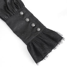 Load image into Gallery viewer, SHT116 High collar jacquard chiffon men shirt