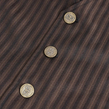 Load image into Gallery viewer, WT08702 Brown Steampunk gentleman striped vest