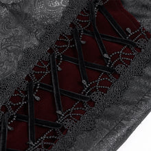 Load image into Gallery viewer, PT29802 Gothic Non-Stretch Patterned Leather Trousers