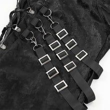 Load image into Gallery viewer, PT264 Punk technical leather trousers