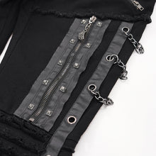 Load image into Gallery viewer, PT261 Punk side drawstring twill men's trousers