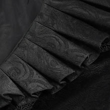 Load image into Gallery viewer, CT211 Patterned leather lace bell-sleeve jacket