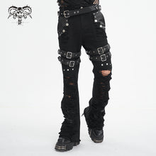 Load image into Gallery viewer, PT247 Punk ripped tassel men pants