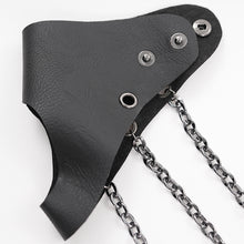 Load image into Gallery viewer, GE038 Punk Women Metal nail leather glove(single pc)