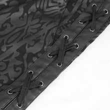 Load image into Gallery viewer, PT227 Mid-waist flared men's strappy pants