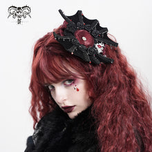 Load image into Gallery viewer, AS212 Bat-shaped Gothic Badge holder