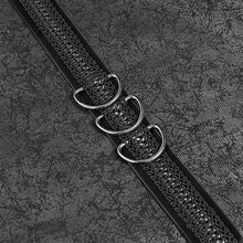 Load image into Gallery viewer, SKT244 Punk cracked leather lapel waistband skirt