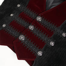 Load image into Gallery viewer, WT07902 Gothic velvet striped men's vest