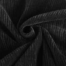 Load image into Gallery viewer, WT07901 Black Gothic velvet striped men's waistcoat