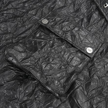 Load image into Gallery viewer, SKT227 Punk Men's Wrinkled Leather kilt