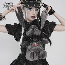 Load image into Gallery viewer, AS279 Punk-Style Plush Rabbit Doll