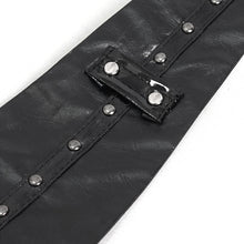 Load image into Gallery viewer, AS150 Faux Leather Studded Choker Tie