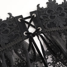 Load image into Gallery viewer, AS179 Gothic pattern leather lace corset