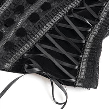 Load image into Gallery viewer, CT266 Gothic snakeskin leather short jacket