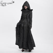 Load image into Gallery viewer, ECT021 paisley jacquard women long coat