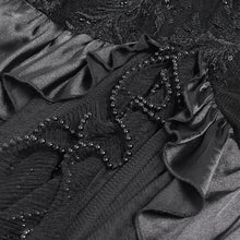 Load image into Gallery viewer, ESKT072 Sequined embroidered mesh suspender trailing dress