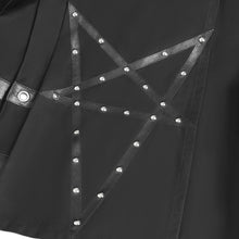 Load image into Gallery viewer, SKT241 Inverted five-pointed star punk horse face skirt