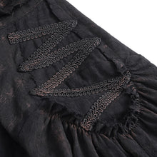 Load image into Gallery viewer, SHT11401 Steampunk Distressed Women Long Sleeve Shirt