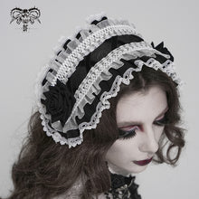 Load image into Gallery viewer, AS27602 Lolita Rose Flower Headband with Veil