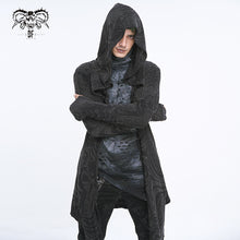 Load image into Gallery viewer, CT21801 Dark punk hooded knitted men's jacket