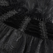 Load image into Gallery viewer, ECA014 Long and short feather flower mesh eyelash lace short shawl
