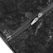 Load image into Gallery viewer, AS314 Punk-style mid-length snakeskin-pattern leather leg warmers
