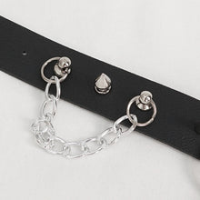 Load image into Gallery viewer, AS161 Fringe chain punk choker