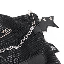 Load image into Gallery viewer, AS146 Computer wavy  pattern cat ear hat with chain